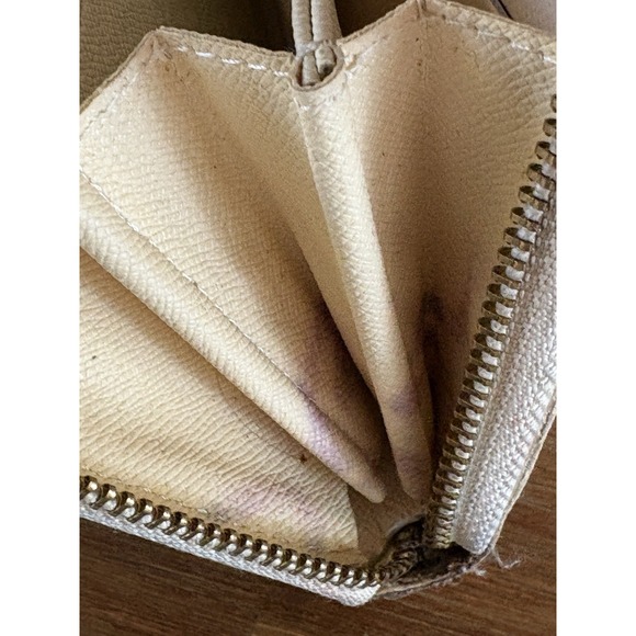 LOUIS VUITTON Damier Azur Zippy Wallet Long Wallet LV Auth VERY PRE-LOVED READ - Picture 14 of 16